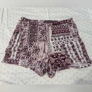 BRICK RED “H.I.P.” SHORTS NWOT SIZE M